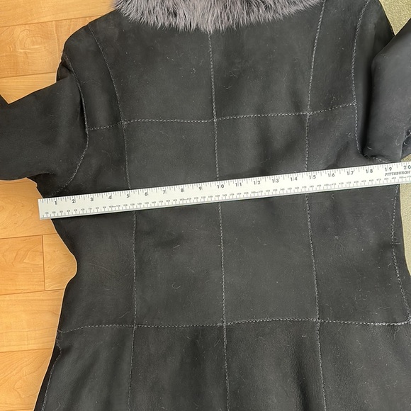 Toscana Shearling Coat in Black Brisa from Nordstrom’s - Picture 10 of 16